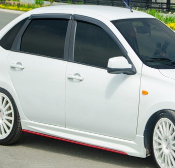 3 099 р. Пороги накладки Реванш Datsun on-DO седан дорестайлинг (2014-2019) (Неокрашенные)  с доставкой в г. Белгород. Увеличить фотографию 3