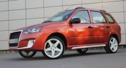 2 969 р. Комплект порогов Я-робот Datsun on-DO седан дорестайлинг (2014-2019) (Неокрашенные)  с доставкой в г. Белгород. Увеличить фотографию 2