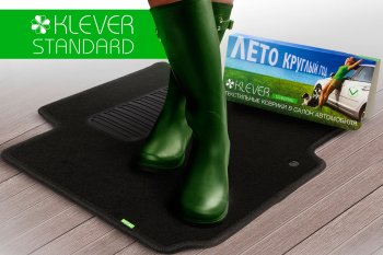 4 299 р. Текстильные коврики салона Klever Standart Лада 2123 (Нива Шевроле) 1 рестайлинг (2009-2020)  с доставкой в г. Белгород. Увеличить фотографию 3