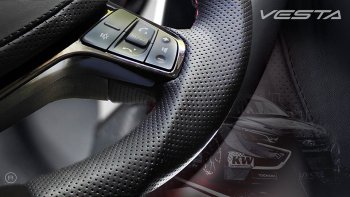14 199 р. Анатомическое рулевое колесо Grand Sport Лада XRAY (2016-2022) (Без подогрева, На базе руля клиента)  с доставкой в г. Белгород. Увеличить фотографию 5