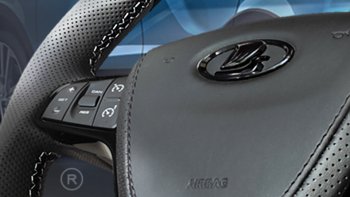 15 699 р. Анатомическое рулевое колесо Grand Premium (алькантара) Лада XRAY (2016-2022) (Без подогрева, На базе руля клиента)  с доставкой в г. Белгород. Увеличить фотографию 6