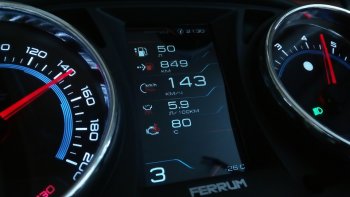 82 999 р. Приборная панель Ferrum GF 890 Nissan Terrano D10 дорестайлинг (2013-2016) (Серебро)  с доставкой в г. Белгород. Увеличить фотографию 8
