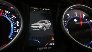 82 999 р. Приборная панель Ferrum GF 890 Nissan Terrano D10 дорестайлинг (2013-2016) (Серебро)  с доставкой в г. Белгород. Увеличить фотографию 9