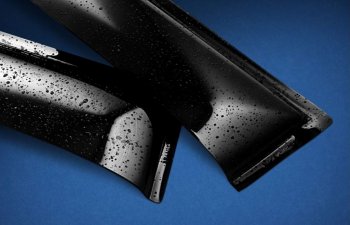 389 р. Дефлектора окон REIN (накладные) Лада нива 4х4 2121 Бронто 3 дв. 2-ой рестайлинг (2019-2025) (цвет: белый)  с доставкой в г. Белгород. Увеличить фотографию 2