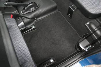 9 549 р. Текстильные коврики салона Klever Premium Лада нива 4х4 2121 3 дв. 1-ый рестайлинг (2019-2021) (Черные)  с доставкой в г. Белгород. Увеличить фотографию 4