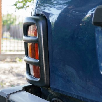479 р. Накладки на фонари Autodemic Лада нива 4х4 2131 5 дв. 1-ый рестайлинг (2019-2021) (Текстурная поверхность)  с доставкой в г. Белгород. Увеличить фотографию 7