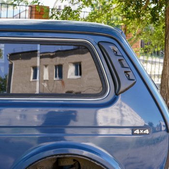 339 р. Боковые воздухозаборники Autodemic Лада нива 4х4 2121 3 дв. 1-ый рестайлинг (2019-2021) (Текстурная поверхность)  с доставкой в г. Белгород. Увеличить фотографию 7
