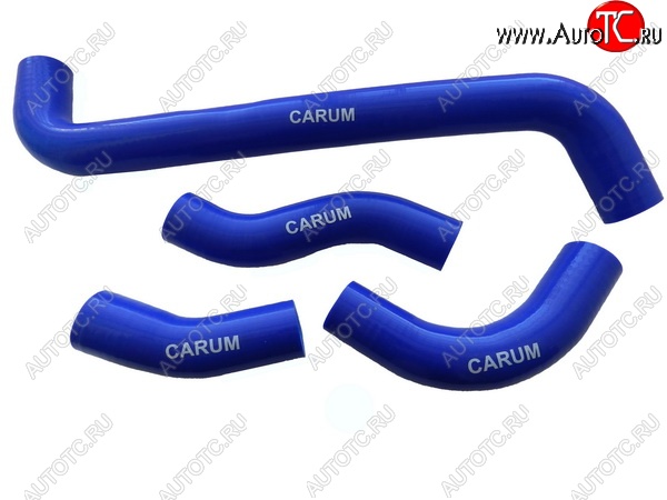 2 199 р. Патрубки радиатора (силикон) CARUM Лада нива 4х4 2329 пикап (1995-2019) (комплект 4 шт.)  с доставкой в г. Белгород