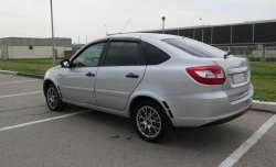 2 799 р. Накладки на колёсные арки Трек Лада Гранта 2190 седан  дорестайлинг (2011-2017) (Неокрашенные)  с доставкой в г. Белгород. Увеличить фотографию 8
