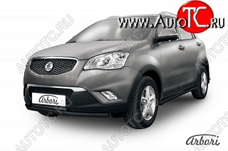 9 989 р. Обвес переднего бампера Arbori  SSANGYONG Actyon (2010-2013) дорестайлинг  с доставкой в г. Белгород