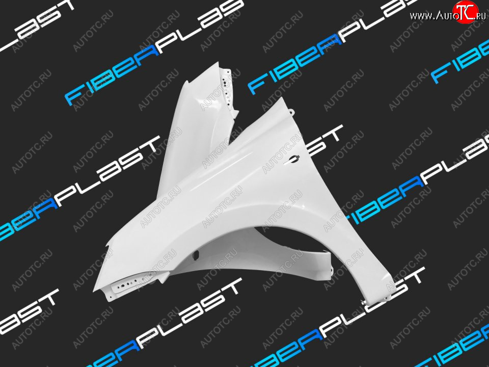 8 489 р. Правое крыло переднее Fiberplast Лада Гранта 2190 седан  дорестайлинг (2011-2017)  с доставкой в г. Белгород