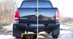 2 809 р. Брызговики RA широкие (с выносом 50 мм) Volkswagen Amarok дорестайлинг (2009-2016)  с доставкой в г. Белгород. Увеличить фотографию 3