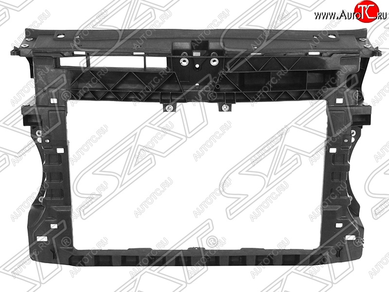 6 549 р. Рамка радиатора (телевизор) SAT Volkswagen Caddy 2K рестайлинг (2015-2020) (Неокрашенная)  с доставкой в г. Белгород