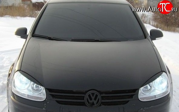 579 р. Реснички на фары M-VRS v2 Volkswagen Golf 5 универсал (2003-2009) (Неокрашенные)  с доставкой в г. Белгород