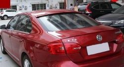 2 799 р. Козырёк на заднее стекло M-VRS Volkswagen Jetta A6 седан дорестайлинг (2011-2015) (Неокрашенный)  с доставкой в г. Белгород. Увеличить фотографию 2