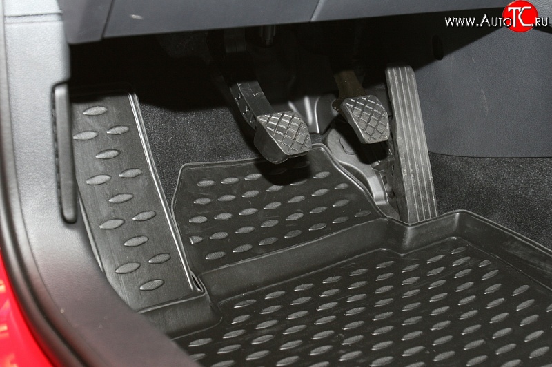 3 199 р. Коврики в салон Element 4 шт. (полиуретан) Volkswagen Jetta A6 седан дорестайлинг (2011-2015)  с доставкой в г. Белгород