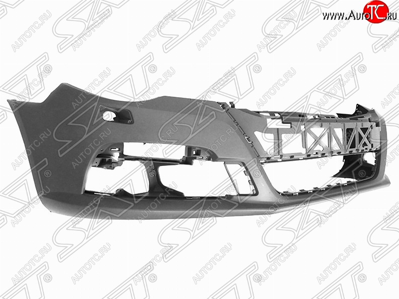 5 899 р. Передний бампер (под омыватели) SAT Volkswagen Passat CC дорестайлинг (2008-2012) (Неокрашенный)  с доставкой в г. Белгород