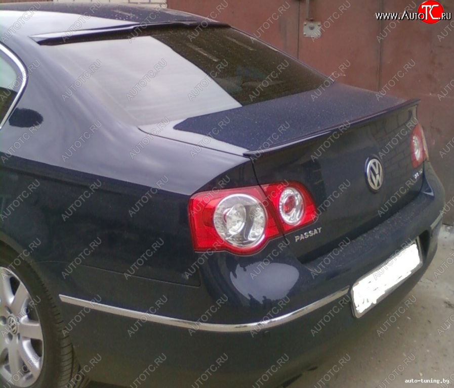 1 489 р. Козырёк на заднее стекло R-Line Volkswagen Passat B6 седан (2005-2011)  с доставкой в г. Белгород