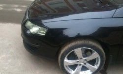 1 649 р. Реснички на фары CT v2 Volkswagen Passat B6 седан (2005-2011) (Неокрашенные)  с доставкой в г. Белгород. Увеличить фотографию 3