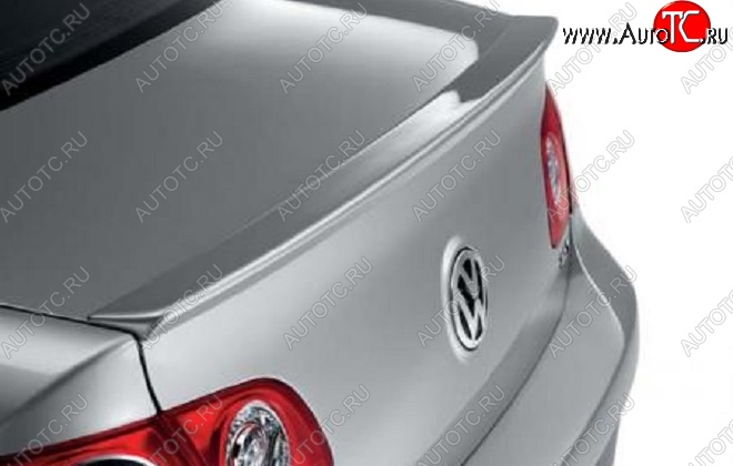 3 199 р. Лип спойлер VORTEX Volkswagen Passat B6 седан (2005-2011) (Неокрашенный)  с доставкой в г. Белгород