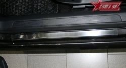 Накладки на внутренние пороги Souz-96 Volkswagen Passat  B7 (2010-2015) седан, универсал