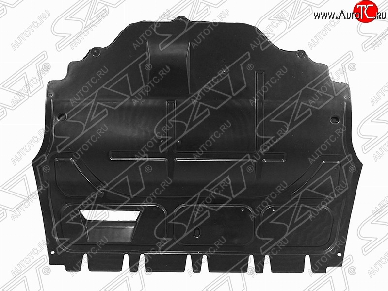 1 369 р. Защита двигателя SAT (пластик) Volkswagen Polo 5 седан дорестайлинг (2009-2015)  с доставкой в г. Белгород