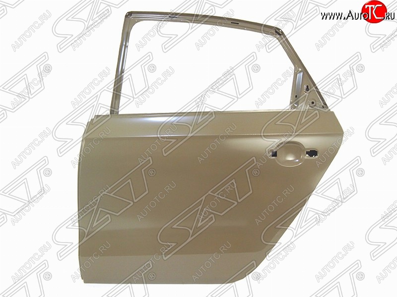 15 549 р. Левая дверь задняя SAT Volkswagen Polo 5 седан дорестайлинг (2009-2015) (Неокрашенная)  с доставкой в г. Белгород