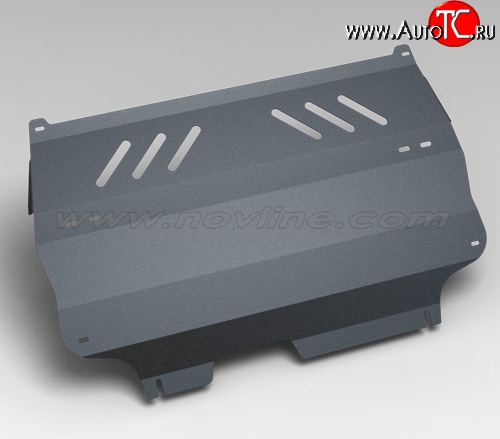 2 159 р. Защита картера двигателя Novline (1.6, МКПП/АКПП, 3 мм) Volkswagen Polo 5 седан дорестайлинг (2009-2015)  с доставкой в г. Белгород