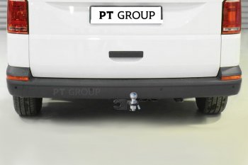 12 699 р. Фаркоп PT GROUP /съемный квадрат/ VOLKSWAGEN Transporter 2003-/ Multivan 2003-/ Caravelle 2003- Volkswagen Caravelle T6 дорестайлинг (2015-2019)  с доставкой в г. Белгород. Увеличить фотографию 3