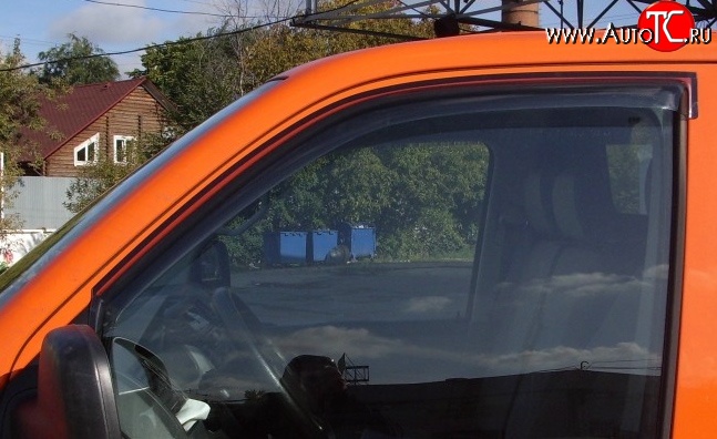 319 р. Дефлекторы окон (ветровики) Novline 2 шт. Volkswagen Transporter T5 дорестайлинг (2003-2009)  с доставкой в г. Белгород