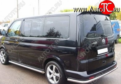 6 249 р. Лип спойлер CT Volkswagen Transporter T5 дорестайлинг (2003-2009) (Неокрашенный)  с доставкой в г. Белгород