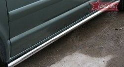 12 914 р. Защита порогов California Souz-96 (d60) Volkswagen Transporter T5 дорестайлинг (2003-2009)  с доставкой в г. Белгород. Увеличить фотографию 2