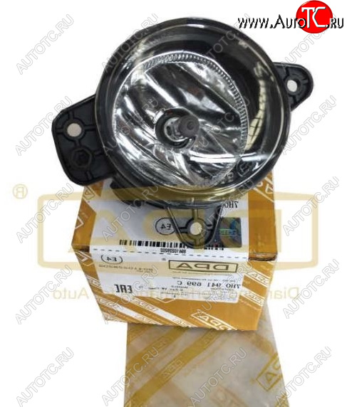 1 299 р. Правая противотуманная фара DPA (DIAMOND) Volkswagen Transporter T5 дорестайлинг (2003-2009)  с доставкой в г. Белгород