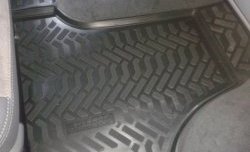 1 499 р. Коврики в салон Aileron 4 шт. (полиуретан, передние) Volkswagen Transporter T5 дорестайлинг (2003-2009)  с доставкой в г. Белгород. Увеличить фотографию 2