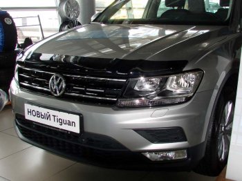 Дефлектор капота SIM Volkswagen Tiguan  Mk2 (2016-2020) дорестайлинг