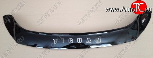 999 р. Дефлектор капота Russtal Volkswagen Tiguan NF дорестайлинг (2006-2011)  с доставкой в г. Белгород