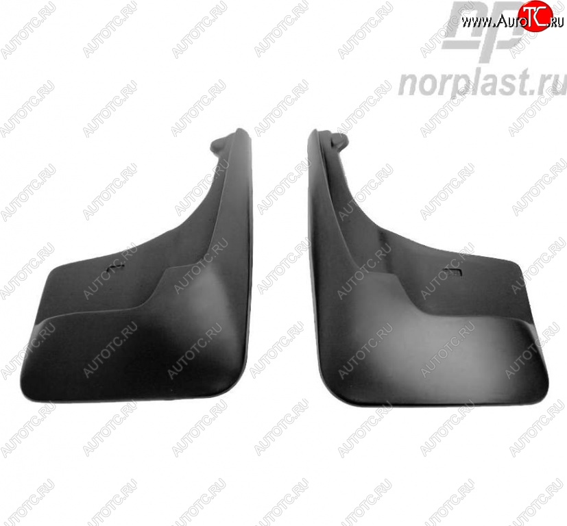 1 129 р. Брызговики передние Norplast Volkswagen Tiguan NF дорестайлинг (2006-2011)  с доставкой в г. Белгород