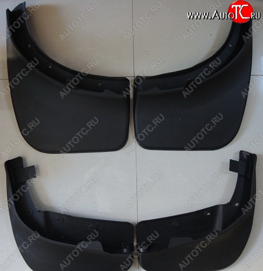4 399 р. Комплект брызговиков Original Design Volkswagen Tiguan NF дорестайлинг (2006-2011)  с доставкой в г. Белгород