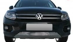 Декоративная вставка воздухозаборника Novline Volkswagen Tiguan  NF (2011-2017) рестайлинг
