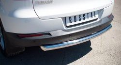 16 699 р. Одинарная защита заднего бампера из трубы диаметром 63 мм (Sport & Style) SLITKOFF Volkswagen Tiguan NF рестайлинг (2011-2017)  с доставкой в г. Белгород. Увеличить фотографию 3
