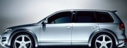 10 749 р. Пороги накладки ABT Volkswagen Touareg 1 GP рестайлинг (2006-2010) (Неокрашенные)  с доставкой в г. Белгород. Увеличить фотографию 3