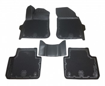 6 599 р. Коврики салона DELFORM ❞EVA 3D Premium❝ (термоэластопласт/ТЭП) Volkswagen Touareg 3 CR дорестайлинг (2018-2022)  с доставкой в г. Белгород. Увеличить фотографию 2
