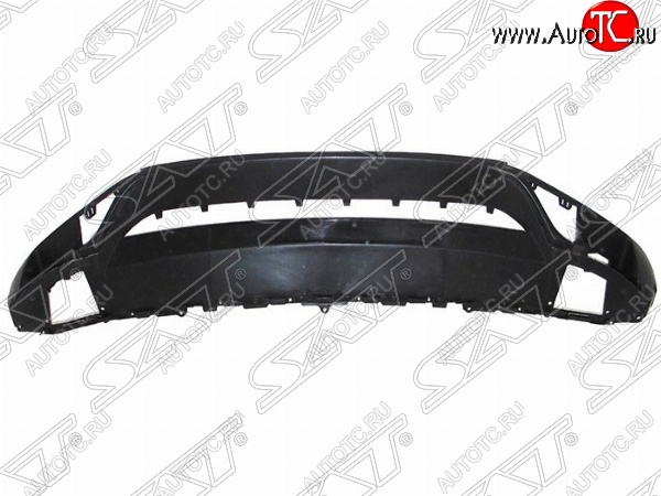 4 399 р. Накладка переднего бампера SAT Volkswagen Touareg 2 NF дорестайлинг (2010-2014) (Неокрашенная)  с доставкой в г. Белгород