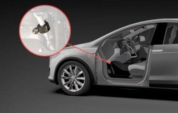 Замок рулевого вала FORTUS (штыревой) Volkswagen Touareg 2 NF дорестайлинг (2010-2014)