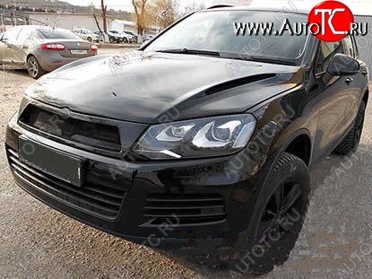 26 249 р. Пластиковый капот HAMANN STYLE Volkswagen Touareg 2 NF дорестайлинг (2010-2014) (Неокрашенный)  с доставкой в г. Белгород