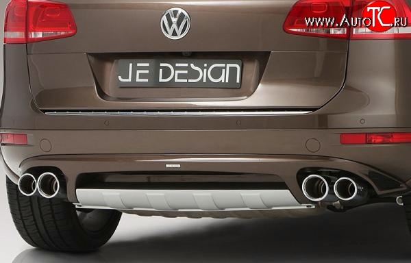 9 799 р. Накладка Je DESIGN на заднюю дверь автомобиля 7P Volkswagen Touareg 2 NF дорестайлинг (2010-2014)  с доставкой в г. Белгород