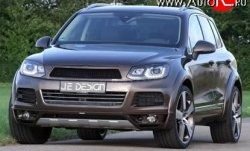 23 049 р. Накладка Je Design на передний бампер 7P Volkswagen Touareg 2 NF дорестайлинг (2010-2014) (Неокрашенная)  с доставкой в г. Белгород. Увеличить фотографию 2