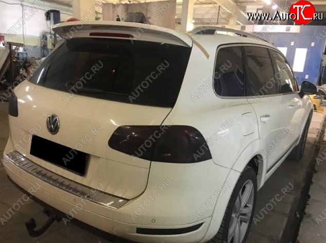 5 499 р. Спойлер Спорт Volkswagen Touareg 2 NF дорестайлинг (2010-2014) (Неокрашенный)  с доставкой в г. Белгород