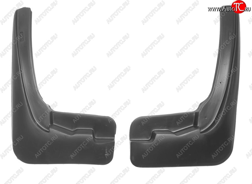 1 129 р. Брызговики передние R-Line Norplast Volkswagen Touareg 2 NF дорестайлинг (2010-2014)  с доставкой в г. Белгород