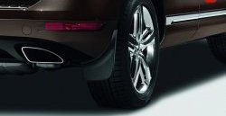 Задние брызговики NovLine 2 шт. Volkswagen Touareg 2 NF дорестайлинг (2010-2014)